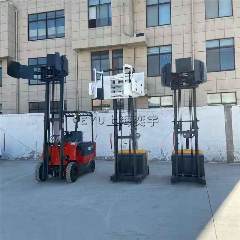 座駕式電動四輪紙卷夾抱機(jī)
